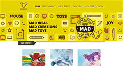 Desktop Screenshot of madmousetoys.com